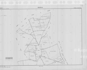 1 vue  - Boisseau (Commune de) : plan de remembrement. Tableau d\'assemblage détaillé partie ouest (ouvre la visionneuse)