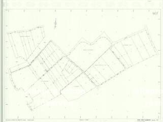 1 vue  - Mont-Près-Chambord (Commune de) : plan de réorganisation foncière. Section WX (ouvre la visionneuse)