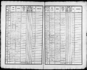 303 vues  - VENDOME. - Recensement de population : microfilm des listes nominatives. Années de recensements (1836, 1841, 1846). (ouvre la visionneuse)