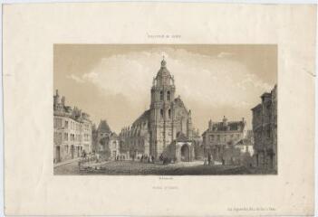 1 vue  - Blois : les édifices religieux : Souvenir de Blois. Place St Louis. (ouvre la visionneuse)