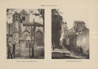 1 vue  - Blois : les édifices religieux : L\'Eglise Saint-Saturnin (ouvre la visionneuse)