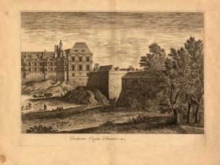 1 vue  - Blois : le château : Veüe du Chasteau de Blois (Conspectus Regix Blesensis) (ouvre la visionneuse)