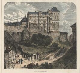 1 vue  - Blois : le château : Blois, with castle. (ouvre la visionneuse)