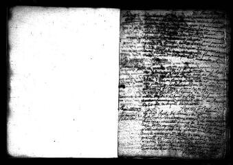 587 vues  - Registre d\'état civil. microfilm des registres des baptêmes, mariages, sépultures. (1764-1792) : microfilm des registres des naissances, mariages, décès. (1793-mars 1811) (ouvre la visionneuse)