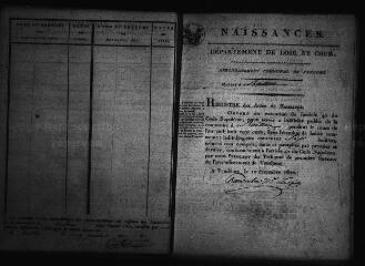 604 vues  - Registre d\'état civil. microfilm des registres des naissances, mariages, décès. (1811-1841) (ouvre la visionneuse)