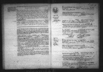 585 vues  - Registre d\'état civil. microfilm des registres des naissances, mariages, décès. (1813-septembre 1839) (ouvre la visionneuse)