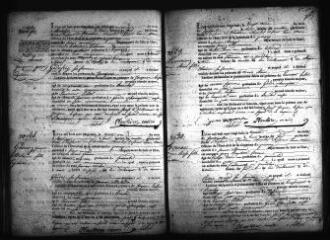 605 vues  - Registre d\'état civil. microfilm des registres des naissances, mariages, décès. (mai 1828-1842). microfilm des registres des naissances. (1843-1858) (ouvre la visionneuse)