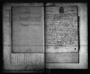 531 vues  - Registre d\'état civil. microfilm des registres des naissances, mariages, décès. (1793-1832) (ouvre la visionneuse)