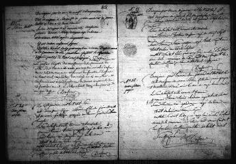 599 vues  - Registre d\'état civil. microfilm des registres des naissances, mariages, décès. (1806-1816) (ouvre la visionneuse)
