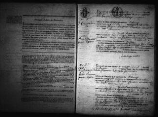 714 vues  - Registre d\'état civil. microfilm des registres des naissances, mariages, décès. (1817-1862) (ouvre la visionneuse)