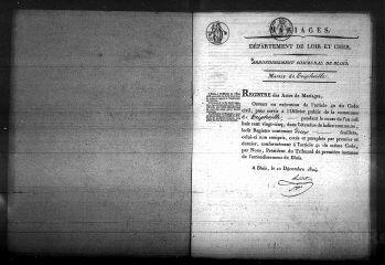 609 vues  - Registre d\'état civil. microfilm des registres des naissances, mariages, décès. (1824-1865) (ouvre la visionneuse)