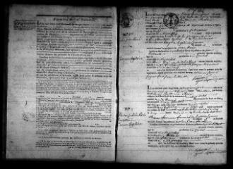 681 vues  - Registre d\'état civil. microfilm des registres des naissances, mariages, décès. (1823-1867) (ouvre la visionneuse)