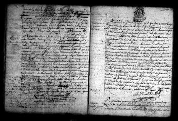 681 vues  - Registre d\'état civil. microfilm des registres des naissances, mariages, décès. (1793-1832) (ouvre la visionneuse)