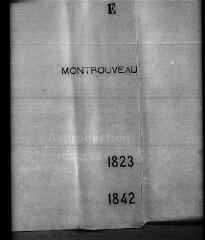 820 vues  - Registre d\'état civil. microfilm des registres des naissances, mariages, décès. (1823-1862) (ouvre la visionneuse)