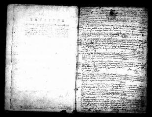 385 vues  - Registre d\'état civil. microfilm des registres des batpêmes, mariages, sépultures. (1766-1792) : microfilm des registres des naissances, mariages, décès. (1793-an IV) (ouvre la visionneuse)