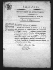 685 vues  - Registre d\'état civil. microfilm des registres des naissances, mariages, décès. (1831-1862) (ouvre la visionneuse)