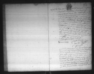 593 vues  - Registre d\'état civil. microfilm des registres des naissances, mariages, décès. (1793-avril 1815) (ouvre la visionneuse)