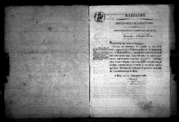 593 vues  - Registre d\'état civil. microfilm des registres des naissances, mariages, décès. (1837-1850) : microfilm des registres des naissances. (1851-juillet 1861) (ouvre la visionneuse)