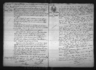 577 vues  - Registre d\'état civil. microfilm des registres des naissances, mariages, décès. (août 1811-octobre 1824) (ouvre la visionneuse)