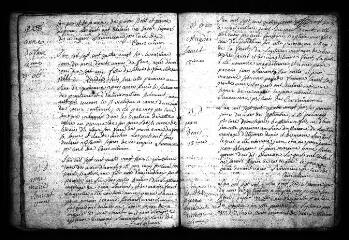 598 vues  - Registre d\'état civil. microfilm des registres des registres des baptêmes, mariages, sépultures. (août 1786-1792) : microfilm des registres des naissances, mariages, décès. (1793-juin 1818) (ouvre la visionneuse)