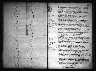 573 vues  - Registre d\'état civil. microfilm des registres des naissances, mariages, décès. (1831-1858) (ouvre la visionneuse)