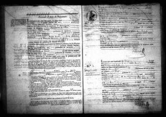 717 vues  - Registre d\'état civil. microfilm des registres des naissances, mariages, décès. (1837-1862) : microfilm des tables décennales. (1802-1862) (ouvre la visionneuse)