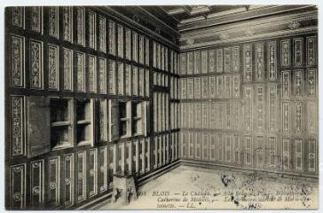 1 vue  - Le château, aile François 1er, bibliothèque de Catherine de Médicis, les armoires secrètes de Marie-Antoinette. (ouvre la visionneuse)