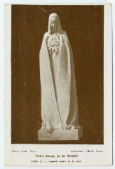 1 vue  - Notre-dame de la Trinité, statue de la chapelle haute de la tour. (ouvre la visionneuse)