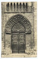 1 vue  - Église Saint-Nicolas, le portail. (ouvre la visionneuse)