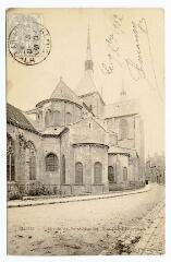 1 vue  - L\'abside de Saint-Nicolas, rue Saint-Lomaire. (ouvre la visionneuse)