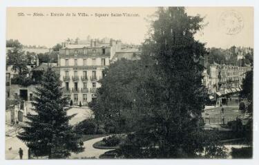 1 vue  - Entrée de la ville, square Saint-Vincent. (ouvre la visionneuse)