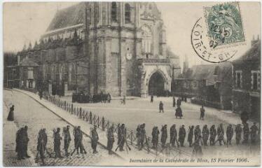 1 vue  - Inventaire de la Cathédrale, 13 février 1906. (ouvre la visionneuse)