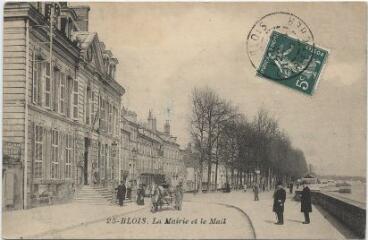 1 vue  - La Mairie et le Mail. (ouvre la visionneuse)
