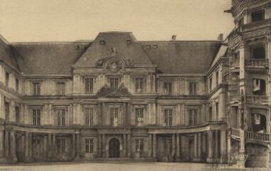 1 vue  - Château de Blois (Loir-et-Cher), aile Gaston d\'Orléans. (ouvre la visionneuse)