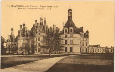 1 vue  - Le Château.- Façade nord-ouest. (ouvre la visionneuse)