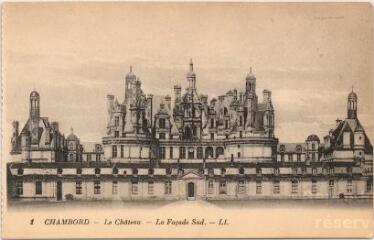 1 vue  - Le Château, façade sud. (ouvre la visionneuse)