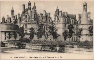 1 vue  - Le Château.- L\'aile François 1er. (ouvre la visionneuse)