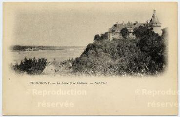 1 vue  - La Loire et le château. (ouvre la visionneuse)