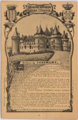 1 vue - Château.- Extrait de l\'\'Histoire des châteaux de France\' par Boisserie De Masmontet. (ouvre la visionneuse)