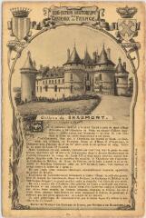 1 vue  - Château.- Extrait de l\'\'Histoire des châteaux de France\' par Boisserie De Masmontet. (ouvre la visionneuse)
