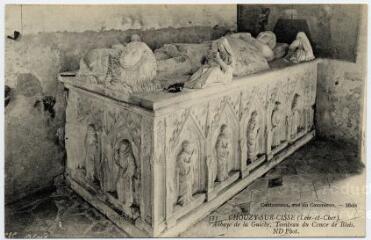 1 vue - Abbaye de la Guiche, tombeau du Comte de Blois. (ouvre la visionneuse)