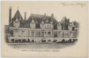 1 vue - Château de Villesavin. (ouvre la visionneuse)