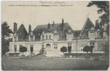 1 vue - Château de Villesavin, façade du midi. (ouvre la visionneuse)