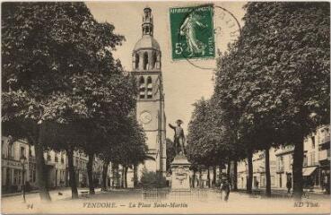 1 vue  - La Place Saint-Martin. (ouvre la visionneuse)