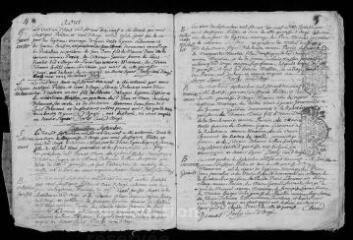 15 vues  - Registre paroissial. Baptêmes, mariages, sépultures (juin 1719-mars 1721) (ouvre la visionneuse)