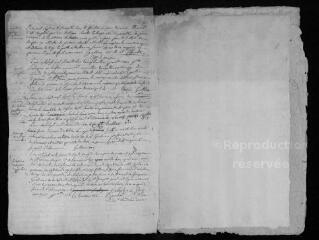 6 vues  - Registre paroissial. Baptêmes, sépultures (janvier-novembre 1766) (ouvre la visionneuse)
