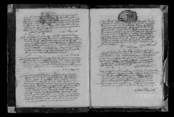 151 vues  - Registre paroissial. Baptêmes, mariages, sépultures (avril 1724-décembre 1742) (ouvre la visionneuse)
