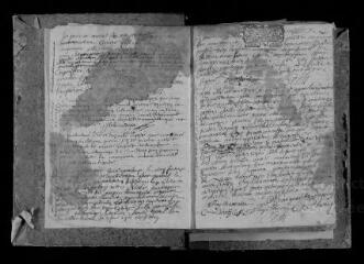 294 vues  - Registre paroissial. Baptêmes, mariages, sépultures (1703-septembre 1723) (ouvre la visionneuse)
