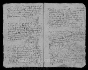 9 vues  - Registre paroissial. Baptêmes (1631-novembre 1633) (ouvre la visionneuse)
