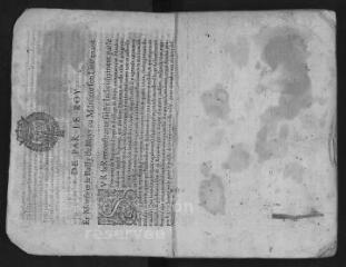 112 vues  - Registre paroissial. Baptêmes (septembre 1622-juillet 1637) (ouvre la visionneuse)